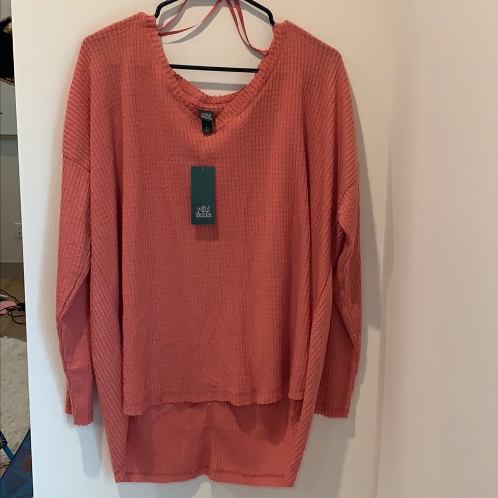 Long back sweater brand new